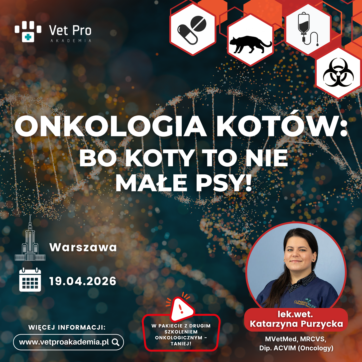 Pakiet Onkologia Kotów + Cytostatyki