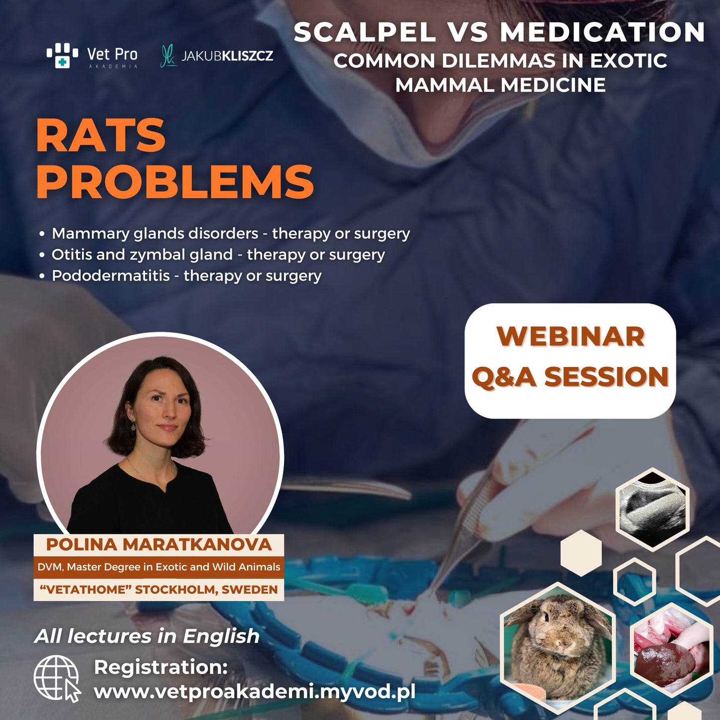 Scalpel vs Medication - Rats Problems