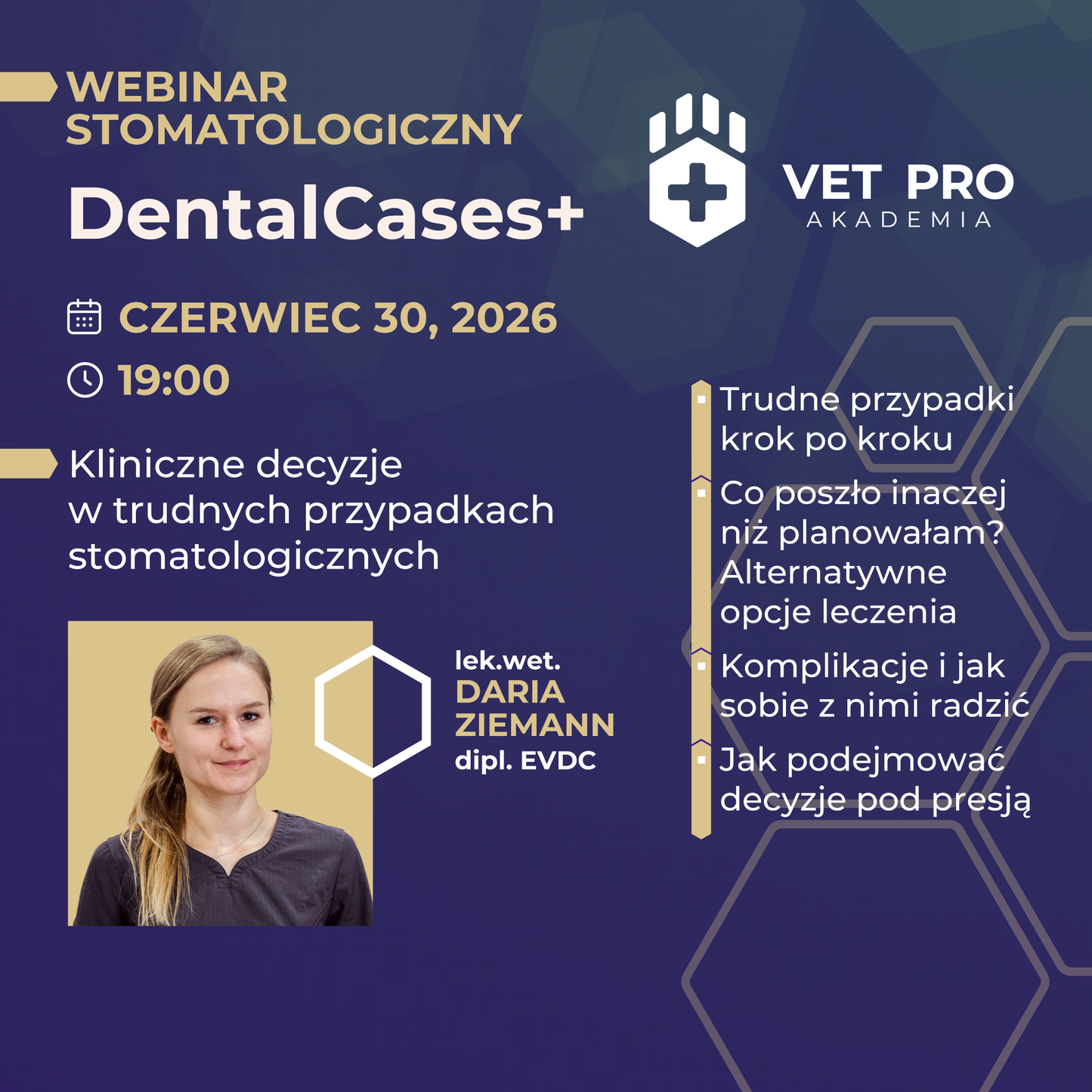 DentalCases+ — Kliniczne decyzje w trudnych przypadkach stomatologicznych