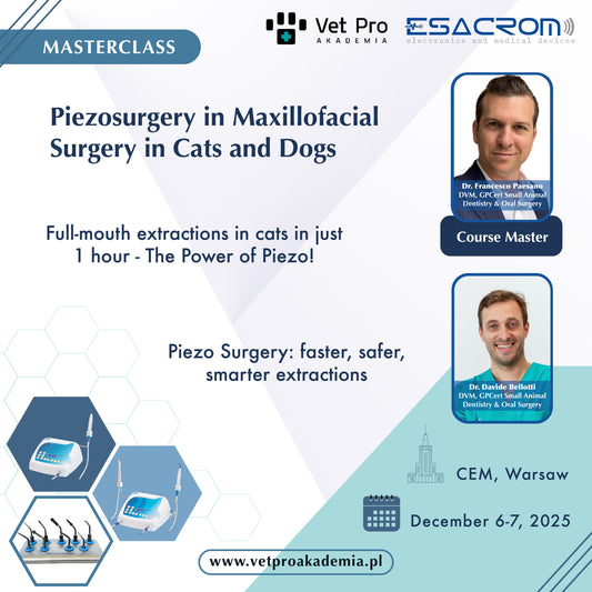 Piezosurgery in Maxillofacial Surgery in Cats and Dogs