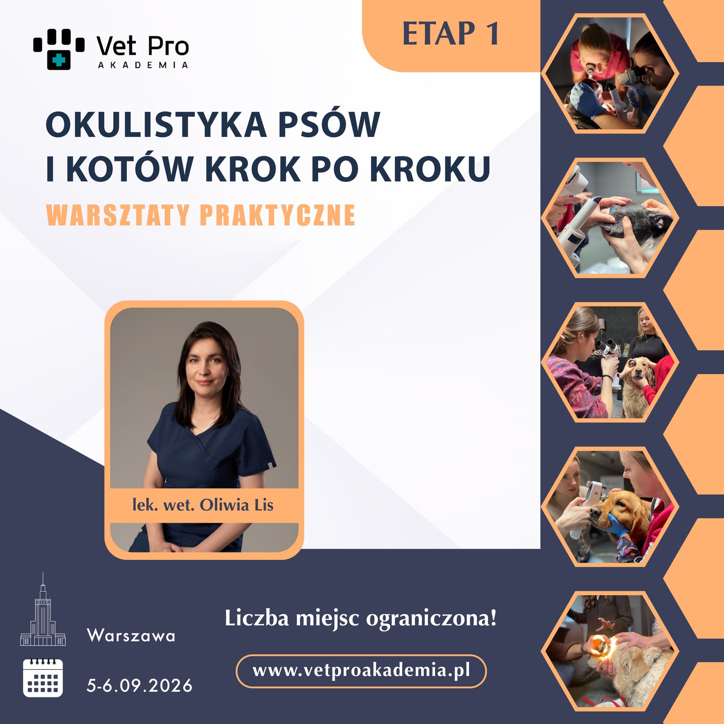 Ophthalmology for dogs and cats "Step by Step" - Stage 1