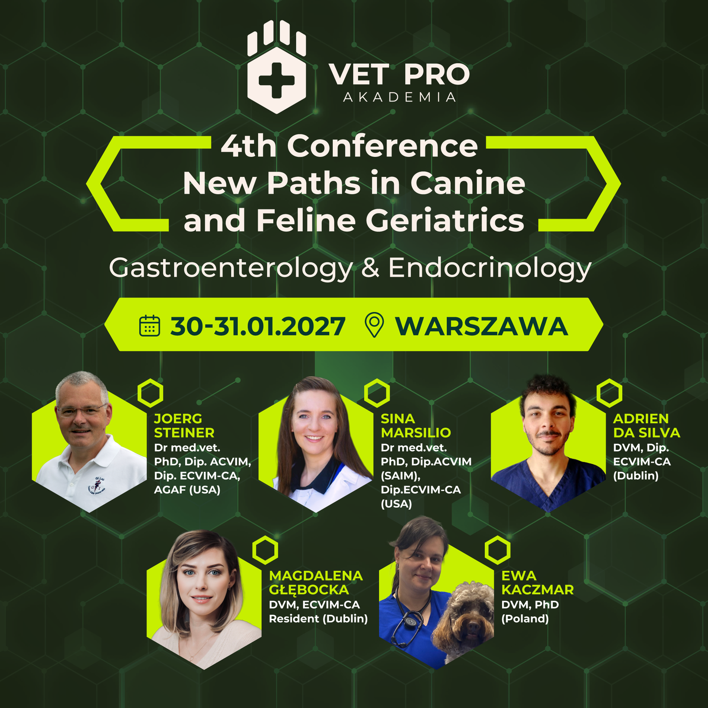 IV Konferencja Nowe Możliwości w Geriatrii Psów i Kotów