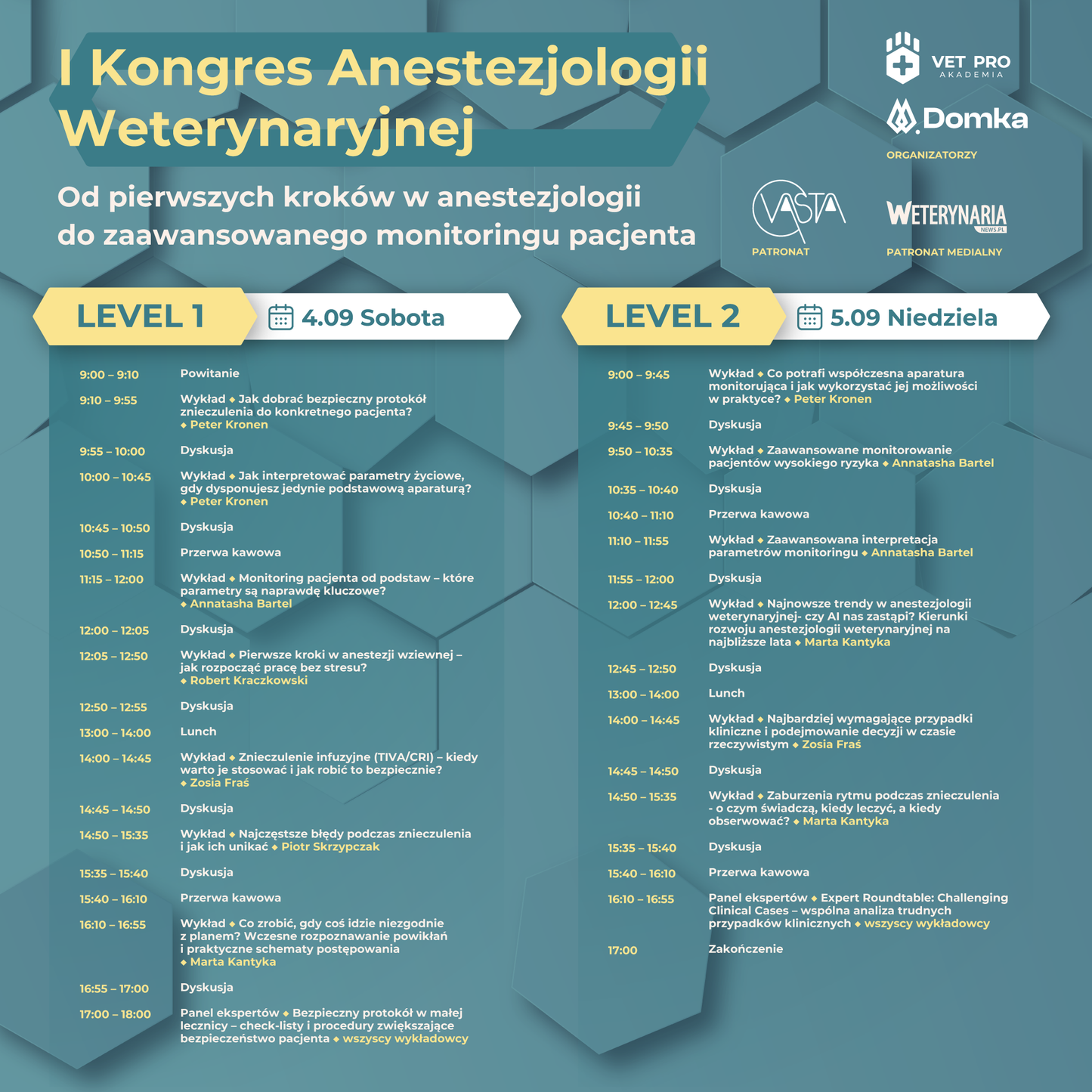 I Kongres Anestezjologii Weterynaryjnej
