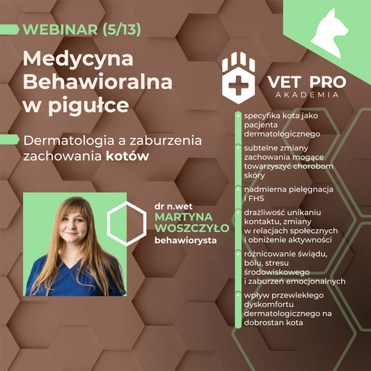 Dermatologia a zaburzenia zachowania kotów