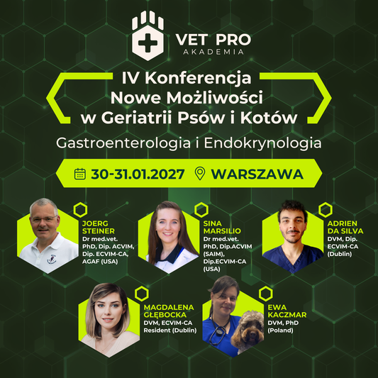 IV Konferencja Nowe Możliwości w Geriatrii Psów i Kotów