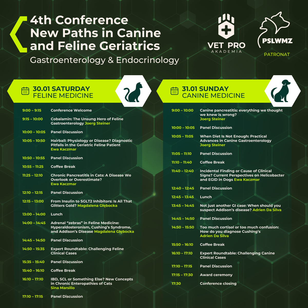 4th Conference on New Opportunities in Canine and Feline Geriatrics