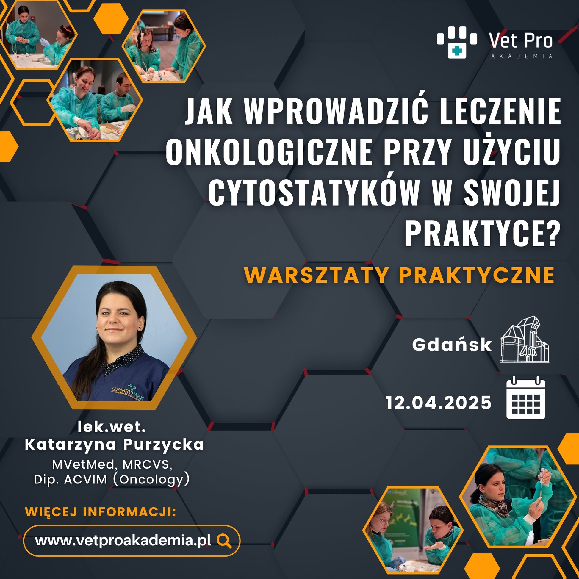 Warsztaty dla lekarzy weterynarii leczenie onkologiczne przy użyciu cytostatyków